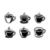 High-Quality Coffee Graphics for Creative Projects vector