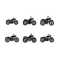 High-Quality Motorcycle Icon for Graphic Design Projects vector
