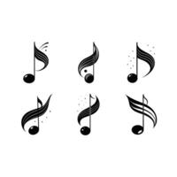 High-quality music note design for all your creative needs vector