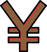 Yen Currency Symbol Illustration for Financial and Economic Use vector