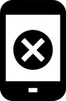 Smartphone Error Illustration for Mobile App Interface Design vector