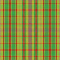 Tartan plaid pattern with dark color. vector