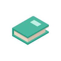 Isometric Book icon element, design templates simple vector