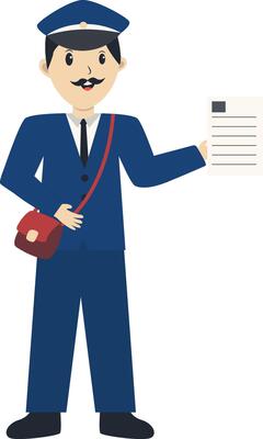 Postman Character Holding Checklist