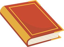 Illustration of Red University Education Book vector