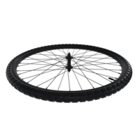 Bicycle wheel isolated on transparent background for design use png