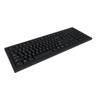 Black keyboard with simple design and efficient functionality png