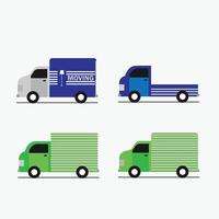 Truck In Set Collection vector