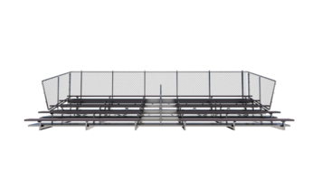 Bleachers illustration isolated on transparent background 3d rendering png
