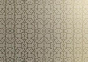 Geometric pattern abstract brown line circle background vector