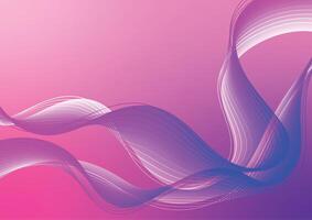 Modern art presentation curve line graphics background vector