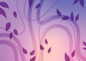 Abstract purple curve line gradient pattern background vector