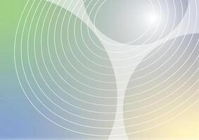 Abstract circles art concept design graphic background vector