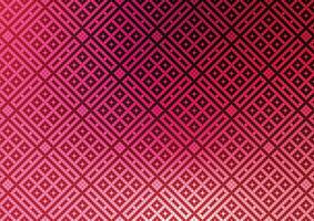 Square red pattern batik abstract vintage graphics background vector