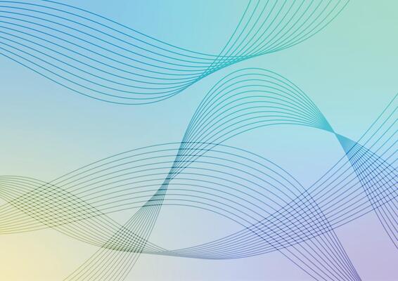 Swirl pattern line curve presentation blue background