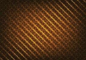 Premium gold light line net pattern dark background vector