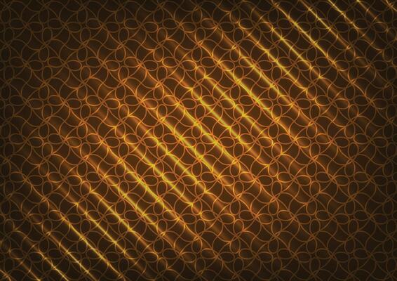 Premium gold light line net pattern dark background