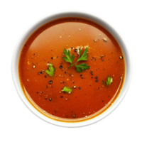 Soup in a Bowl on Transparent Background png