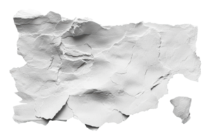 Cracked white surface with textured detailing png
