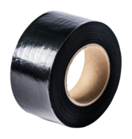 Black electrical tape on a plain background png