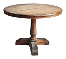 Unique rustic wooden table craftsmanship png