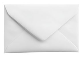 White envelope rests on a flat surface png