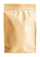 Brown pouch with a textured surface on display png