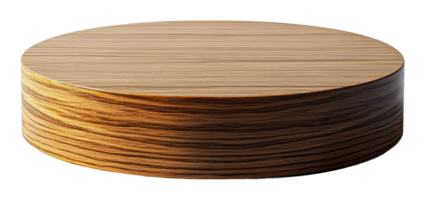 Circular wooden display stand for various uses png