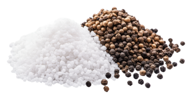 Exploring the textures of salt and pepper blends png
