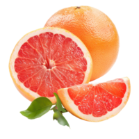 Grapefruit with a slice Grapefruit isolate on transparency background png