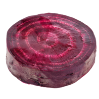 Slice of Beet isolate on transparency background png