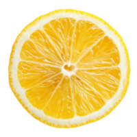 Lemon, clipping path isolate on transparency background png