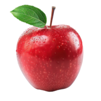Apple, clipping path isolate on transparency background png