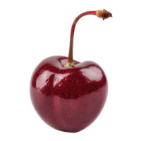 Cherry, clipping path isolate on transparency background png