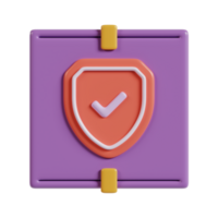 A colorful shield icon with a checkmark, representing security and trust. png