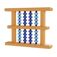 A colorful wooden abacus used for counting and teaching basic arithmetic skills. png