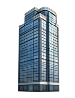 Office building isolated on transparent background png