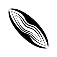 Dynamic Surfboard Clipart Graphic Artwork vector