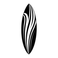 Cool Surfboard Illustration for Beachy Designs vector