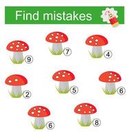 Math activity for kids. Developing numeracy skills. Number range up to 10. vector