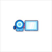 camera icon illustration vector