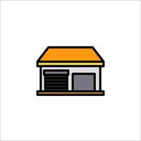 A store icon on a white background vector