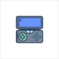 A game console icon on a white background vector