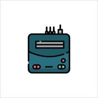 A game console icon on a white background vector