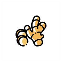 A cartoon hand holding a piece of bread vector
