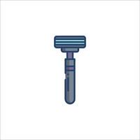 A razor on a white background vector