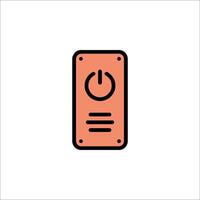 A power button icon on a white background vector