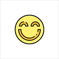 A smiley face with a smile on it vector