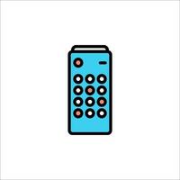 A remote control icon on a white background vector