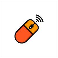 Computer mouse icon vector